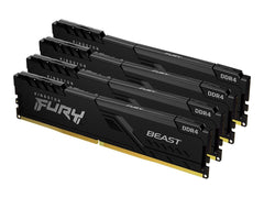 KINGSTON 32Go 3600MHz DDR4 CL17 DIMM Kit of 4 FURY Beast Black