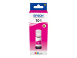 EPSON 1LB 104 EcoTank Magenta ink bottle