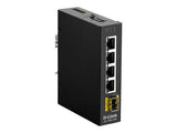 D-LINK 5 Port Unmanaged Switch with 4 x 10/100/1000BaseTX ports & 1 x 100/1000BaseSFP ports