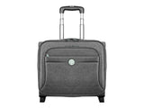 PORT DESIGNS Eco Trolley Made from Recycled Materials Mono Compartment Clamshell Trolley Padded 15.6p Laptop Compartment