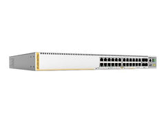 ALLIED L3 Stackable Switch 20x 10/100/1000-T 4x 100M/1G/2.5G/5G-T 4x SFP+ Ports and Dual Fixed PSU EU Power Cord 1Year NCP support