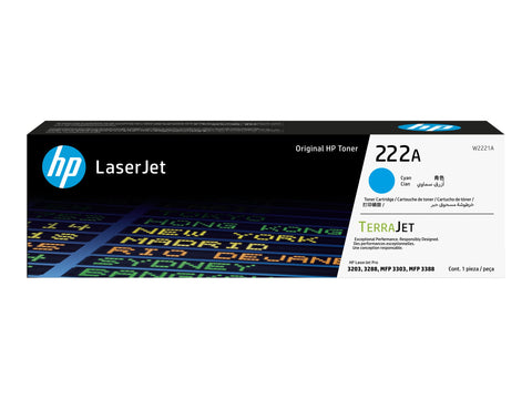 HP TONER 222A CYAN