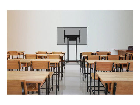 NEOMOUNTS FL55-875BL1 Support au sol mobile pour écran 55-100p - motorisé - TÜV