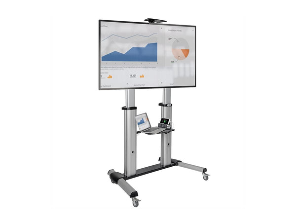 EATON TRIPPLITE Heavy-Duty Rolling TV Stand Height Adjustable 60p 100p Screens