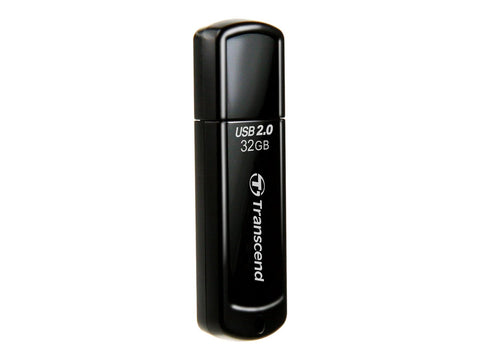 TRANSCEND 32Go Clé USB 2.0 - Noir