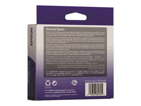 EPSON S015262 ruban noir pack de 1