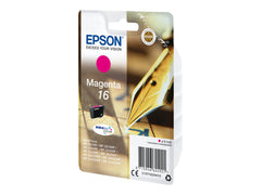 EPSON 1LB 16 ink cartridge magenta standard capacity 3.1ml 165 pages 1-pack RF-AM blister w/s