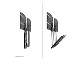 NEOMOUNTS WL30-265BL1 Support pour écran mural 43-85p écrans Samsung - ultra-plat