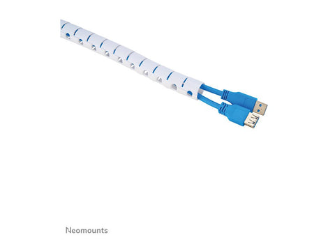 NEOMOUNTS Spiral Cable Wrap 20mm multiple cables white