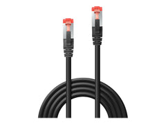 LINDY Cat.6 S/FTP Cable Black 7.5m Patch Cable