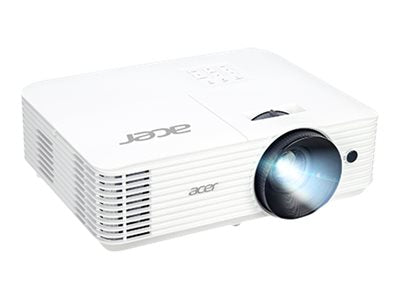 ACER H5386BDi DLP 720p 1280x720 16:9 4500 ANSI Lumen 20.000:1 35DB HDMI VGA RCA USB A wireless projection white