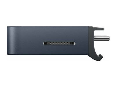 TARGUS HyperDrive Dual USB-C TB compatible 7-in-2 Hub w univ. USB-C ext adaptor - MN Blue - for all Apple MB