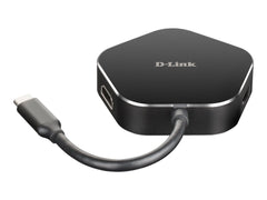 D-LINK USB-C 4-in-1 HDMI charging