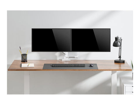 NEOMOUNTS DS75-450WH2 Support décran à fixer 17-32p - ressort à gaz - Topfix - arrêt 180