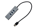 I-TEC USB 3.0 Metal 3-Port HUB with Gigabit Ethernet Adapter 1xUSB 3.0 to RJ-45 3xUSB 3.0 Port LED
