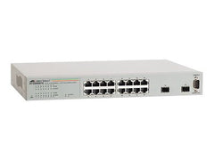 ALLIED 16x port x10/100/1000BaseT WebSmart switch with 2 unpopulated SFP bays