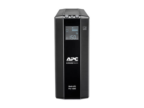 APC Back UPS Pro BR 1600VA 8 Outlets AVR LCD Interface