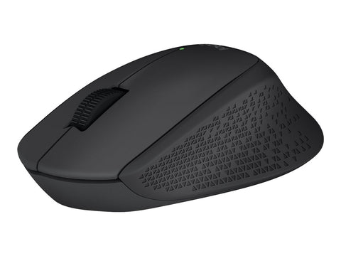 LOGITECH M280 Mouse right-handed optical 3 buttons wireless 2.4 GHz USB wireless receiver black