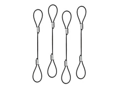 LINDY Cable Adapter Tethers - Pack of 4