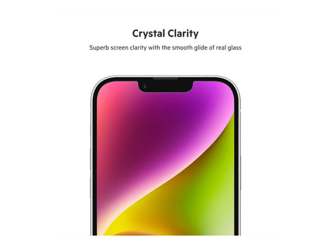 BELKIN ScreenForce Pro UltraGlass Anti-Microbial Screen Protection for iPhone 14 Plus/13 Pro Max