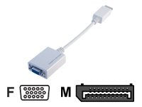 MCL Convertisseur cable Display/VGA Displayport to VGA converter 10 cm (P)