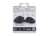 TNB ERGO DUAL CONNECT rechargeable ergonomic trackball mouse black