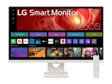 LG 27U731SA-W 27p Smart Monitor UHD IPS WebOS 60Hz 5ms 350cd/m2 HDMI2.1x2 USB C PD 65W