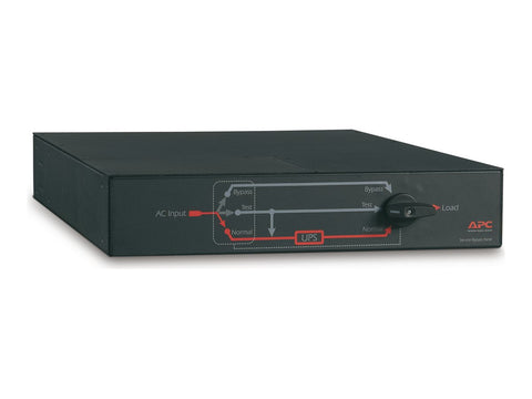 APC Service Bypass Panel - 200/208/240V 30A BBM L6-30P inputc 2 L6-30R 2 L6-20R output