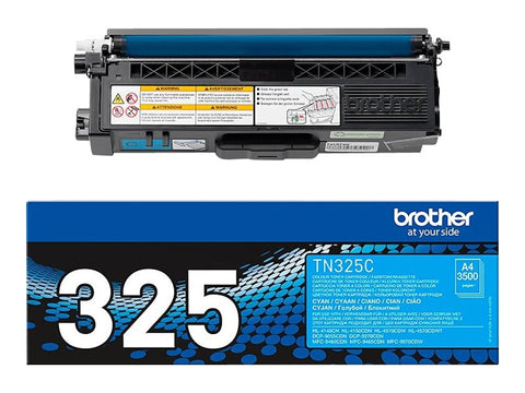 BROTHER TN-325 cartouche de toner cyan capacité standard 3.500 pages pack de 1