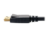 EATON TRIPPLITE USB-C to DisplayPort Active Adapter Cable M/M 4K 60 6ft. 1.8m