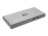 EATON TRIPPLITE USB-C Dock Triple Display - 4K HDMI/DisplayPort VGA USB 3.2 Gen 1 USB-A/USB-C Hub GbE 100W PD Charging International