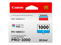CANON 2LB PFI-1000c Ink cyan standard capacity 80ml 1-pack iPF1000