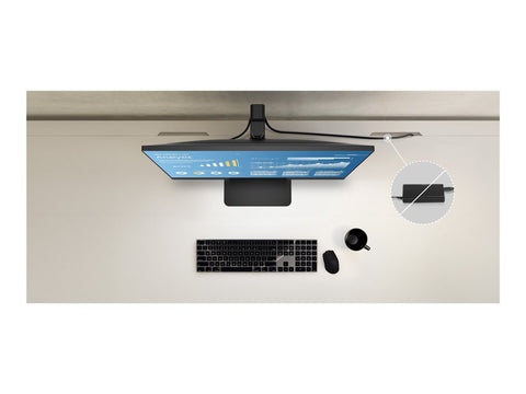 LG 24BA450-B.AEUQ Écran LED - 24 - 1920 x 1080 Full HD (1080p) @ 100 Hz - IPS - 250 cd/m² - 1300:1 - 5 ms - HDMI, VGA, DP- HP