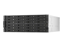 QNAP TL-R2400PES-RP 24-bay 4U rackmount PCIe interface SATA JBOD expansion enclosure 2.5/3.5p
