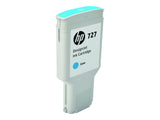 HP 727 original 300-ml Ink cartridge F9J76A Cyan