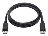 EATON TRIPPLITE DisplayPort Cable with Latches 4K 60Hz M/M 6ft. 1.83m